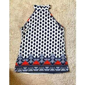 Boho Sleeveless Tank, Large
